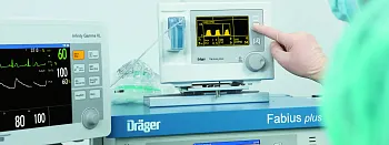 Draeger Vamos Plus монитор пациента прикроватный